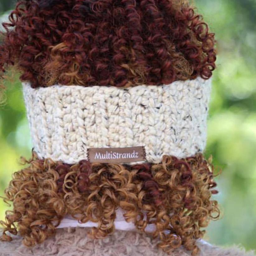 Knitted or crochet headband for women
