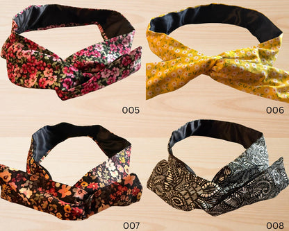 Bendable Satin Lined Headband
