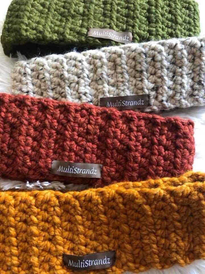 Satin Lined Headband | Fall and Winter Ear Warmers