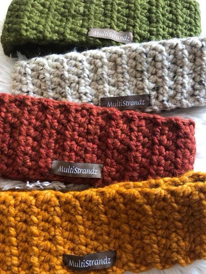 Satin Lined Headband | Fall and Winter Ear Warmers